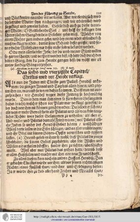 Das sechs und vierzigste Capittel