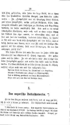 Das ungarische Volksschulwesen