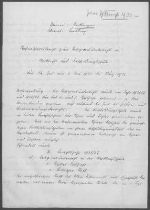 Merklingen (Weil der Stadt): Visitation 1933