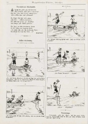Kühne Eroberung (Ein Seebad-Abenteuer in 5 Bildern)