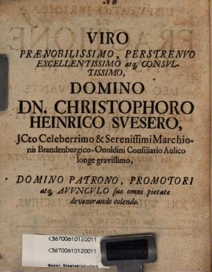 Dispvtatio Jvridica De Fractione Insignivm