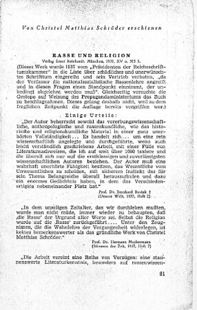 Von Christel Matthias Schröder erschienen