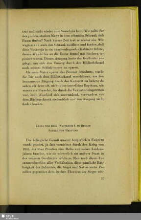 Krieg Von 1806 · Napoleon I. In Berlin · Schule Von Hartung