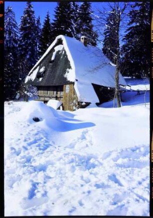 St. Märgen: Rankmühle im Schnee