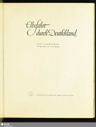Elbefahrt durch Deutschland