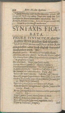 Syntaxis Figurata.