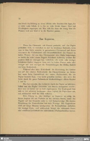 Das Kopieren