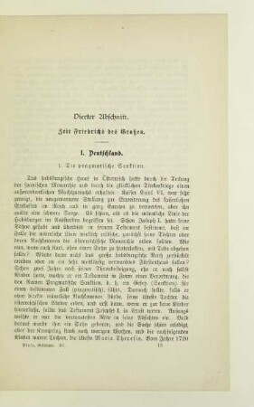 Vierter Abschnitt. Zeit Friedrichs des Großen
