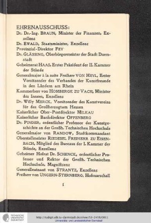 Ehrenausschuß