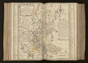 Accurate Geographische Delineation derer Zum Sæchsischen Chur Creisse Gehörigen Aemter Liebenwerda und Schlieben : Nebst darinnen befindlichen Stædten und Dorff Schafften auch andern angrenzenden Orten
