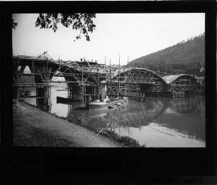Brücke in Heidelberg-Ziegelhausen (Baustelle)