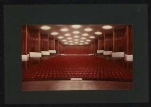 Stadthalle, Mülheim an der Ruhr Umbau: Theatersaal / Zuschauerraum