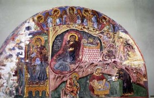 Gemälde aus Achtala: Geburt Christi