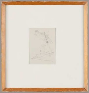Bleistiftskizze des Künstlers Horst Heinen, o.T., 1961