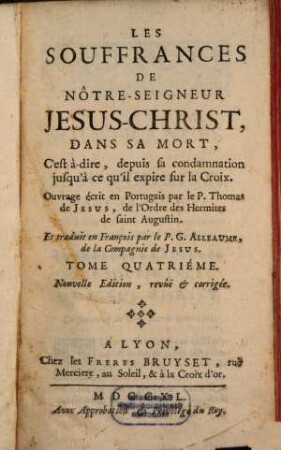 Les Souffrances De Notre-Seigneur Jesus-Christ, 4