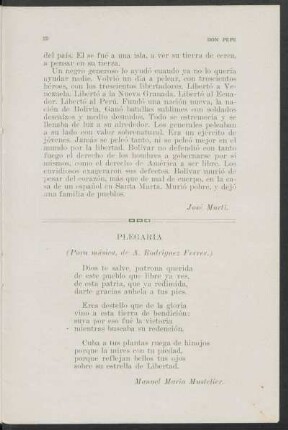 Plegaría : (Para música, de A. Rodríguez Ferrer.)