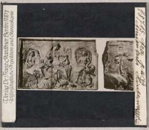 Ara Pacis, Aussenfries, Hinterwand. Florenz, Uffizien (Stoedtner-Nr. 48715)