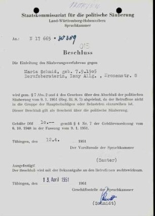 Schmid, Maria