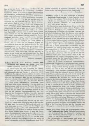 378 [Rezension] Mausbach, Joseph, Katholische Moraltheologie ; 2.1.Der religiöse Pflichtenkreis