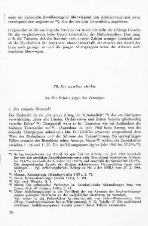 BB. Die einzelnen Delikte