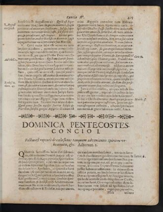 Dominica Pentecostes