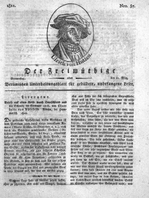 Nro. 57, Donnerstag, den 21. März 1811