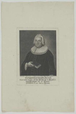 Bildnis des Erhard Christoph Bezzel