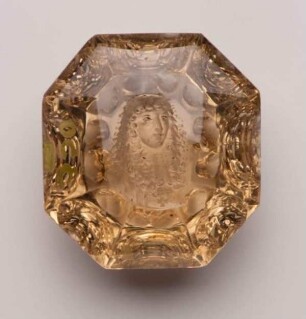 Intaglio mit dem Porträt König Ludwigs XIV. von Frankreich