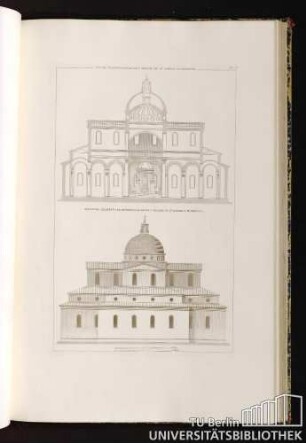 Pl. 76. Coupe Transversale De L'Église Du St. Esprit A Florence.