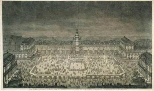 Illumination beim Merkurfest 1719 im Zwinger