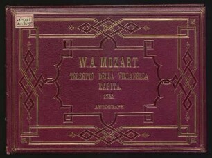 Mandina amabile; V (3), orch; A-Dur; KV 480