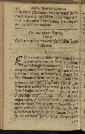Das dreizehende Capittel. - Das drey und zwantzigste Capittel.