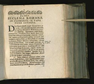 Funus Ecclesiae Romanae In Clemente IX Papa Nuper Extinctae.
