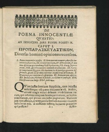 Caput I. Diversas hominu opiniones recensens.