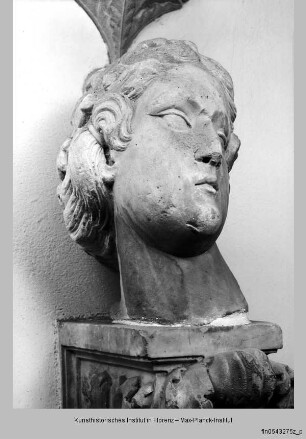 Die theologischen Tugenden : Kopf der Spes? (vom Ostportal des Baptisteriums)