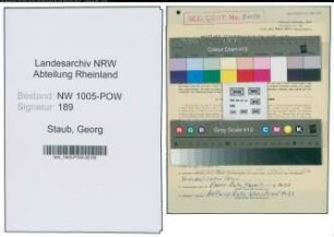 Entnazifizierung Georg Staub , geb. 17.06.1908 (Landwirt)