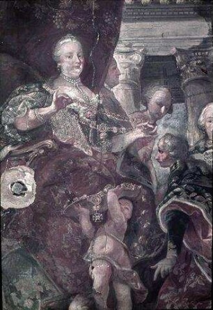 Die Gründung des Sankt-Stephans-Ordens durch Kaiserin Maria Theresia