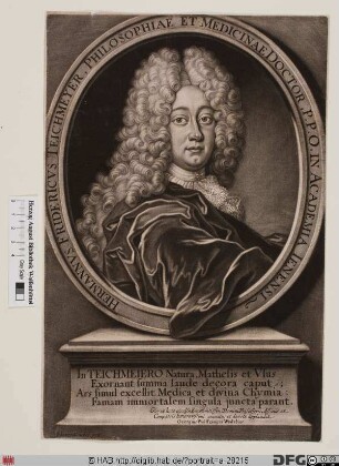 Bildnis Hermann Friedrich Teichmeyer