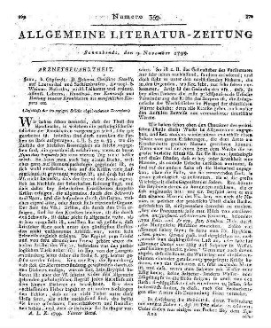 Stark, J. C.: Handbuch zur Kenntniss und Heilung innerer Krankheiten des menschlichen Körpers etc. (Beschluß der im vorigen Stück abgebrochenen Recension.)