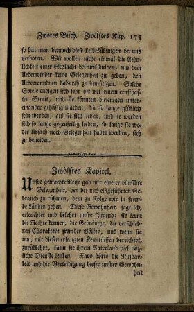 Zwölftes Kapitel. - Siebzehntes Kapitel.