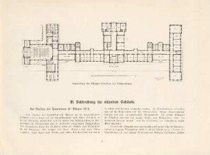 Der Pavillon des Sanatoriums für Männer