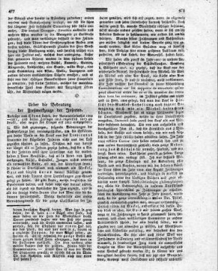 Ueber die Bedeutung der Freßwerkzeuge der Insecten : Auszüge aus Okens Lehrb. der Naturphilosophie 1809-1811, und dessen Zoologie 1815 (eigentlich 1813 gedruckt, aber wegen des Krieges erst 1814 ausgegeben).