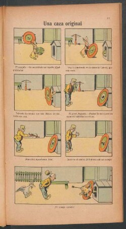 Una caza original - [Cómic]