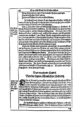 Das vierzehende Capitel. Von der letzten offentlichen Audientz.