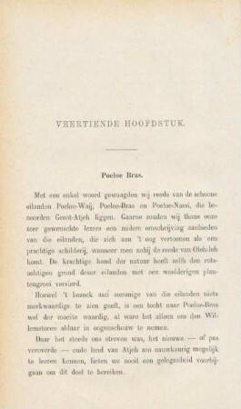 Veertiende hoofdstuk. Poeloe Bras