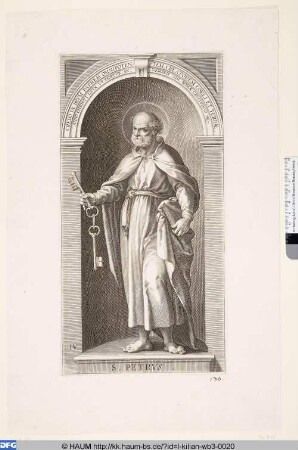 [St. Petrus; S. Petrvs.]