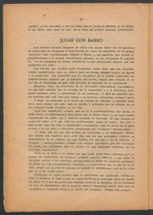 Jugar con barro