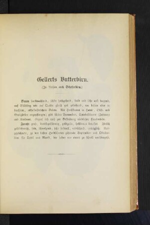 Gellerts Butterbirn. (In Nassau auch Schäferbirn.)