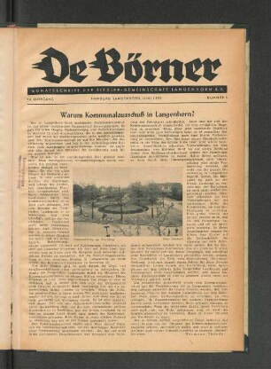 16. Jahrgang, Hamburg-Langenhorn, Juni 1951, Nummer 6