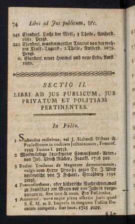 74-103, In Folio - In Quarto